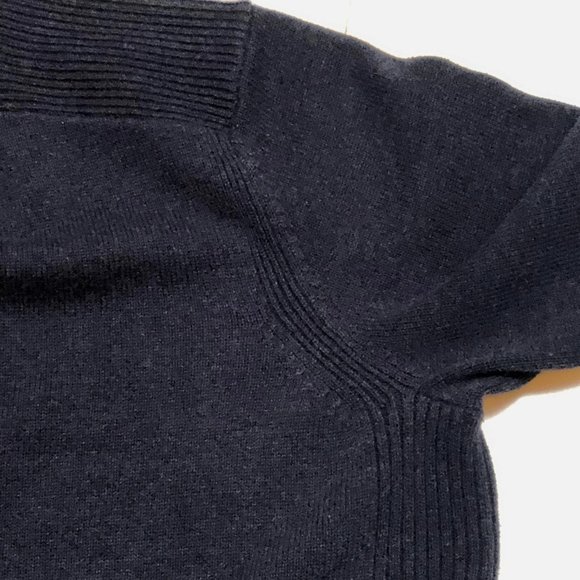 EDDIE BAUER Men's Cotton Crewneck Knit Sweater Navy Blue XL - Picture 5 of 7